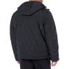 imageAmazon Essentials Mens Anorak Hooded QuarterZip Puffer CoatBlack