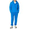 imageAmazon Essentials Mens Anorak Hooded QuarterZip Puffer CoatBright Blue