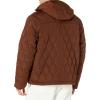 imageAmazon Essentials Mens Anorak Hooded QuarterZip Puffer CoatDeep Brown