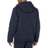 imageAmazon Essentials Mens Anorak Hooded QuarterZip Puffer CoatNavy