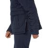 imageAmazon Essentials Mens Anorak Hooded QuarterZip Puffer CoatNavy