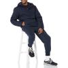 imageAmazon Essentials Mens Anorak Hooded QuarterZip Puffer CoatNavy