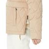 imageAmazon Essentials Mens Anorak Hooded QuarterZip Puffer CoatTan