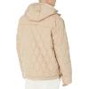 imageAmazon Essentials Mens Anorak Hooded QuarterZip Puffer CoatTan