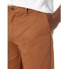 imageAmazon Essentials Mens ClassicFit WrinkleResistant FlatFront Chino Pant Available in Big ampamp TallDark Khaki Brown