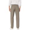 imageAmazon Essentials Mens ClassicFit WrinkleResistant FlatFront Chino Pant Available in Big ampamp TallTaupe