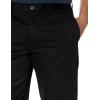 imageAmazon Essentials Mens ClassicFit WrinkleResistant FlatFront Chino Pant Available in Big ampamp TallWashed Black