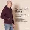 imageAmazon Essentials Mens Hoodies SherpaLined PulloverBlack