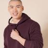 imageAmazon Essentials Mens Hoodies SherpaLined PulloverBurgundy