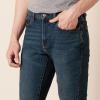 imageAmazon Essentials Mens Jeans Slim Fit Stretch BootcutDark Wash