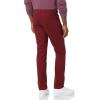 imageAmazon Essentials Mens SlimFit Pants 5Pocket Stretch Twill DesignBurgundy