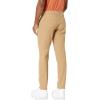 imageAmazon Essentials Mens SlimFit Pants 5Pocket Stretch Twill DesignDark Khaki Brown