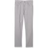 imageAmazon Essentials Mens SlimFit Pants 5Pocket Stretch Twill DesignLight Grey