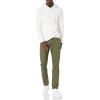 imageAmazon Essentials Mens SlimFit Pants 5Pocket Stretch Twill DesignOlive