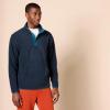 imageAmazon Essentials Mens SnapFront Pullover Polar Fleece JacketNavy