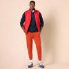 imageAmazon Essentials Mens SnapFront Pullover Polar Fleece JacketNavy