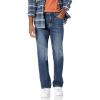 imageAmazon Essentials Mens Jeans Slim Fit Stretch BootcutMedium Wash