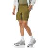 imageAmazon Essentials Mens Performance Stretch Woven 7quot Training ShortDark Olive
