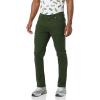 imageAmazon Essentials Mens SlimFit Pants 5Pocket Stretch Twill DesignDark Olive
