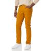 imageAmazon Essentials Mens SlimFit Pants 5Pocket Stretch Twill DesignGold