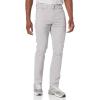imageAmazon Essentials Mens SlimFit Pants 5Pocket Stretch Twill DesignLight Grey