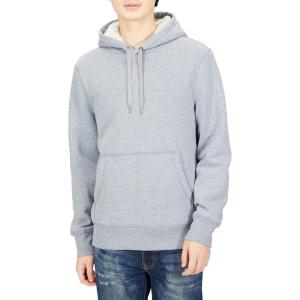 imageAmazon Essentials Mens Hoodies SherpaLined PulloverLight Grey Heather