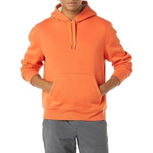 imageAmazon Essentials Mens Hoodies SherpaLined PulloverOrange