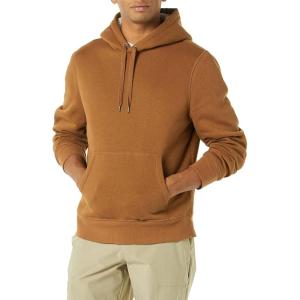 imageAmazon Essentials Mens Hoodies SherpaLined PulloverToffee Brown