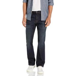 imageAmazon Essentials Mens Jeans Slim Fit Stretch BootcutDark Denim