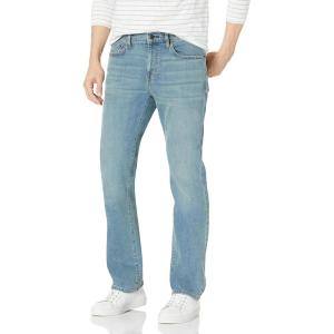 imageAmazon Essentials Mens Jeans Slim Fit Stretch BootcutLight Blue Vintage