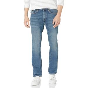 imageAmazon Essentials Mens Jeans Slim Fit Stretch BootcutMedium Blue Vintage