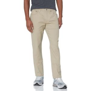 imageAmazon Essentials Mens SlimFit Pants 5Pocket Stretch Twill DesignKhaki Brown