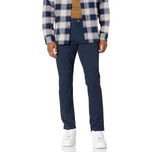 imageAmazon Essentials Mens SlimFit Pants 5Pocket Stretch Twill DesignNavy