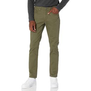 imageAmazon Essentials Mens SlimFit Pants 5Pocket Stretch Twill DesignOlive