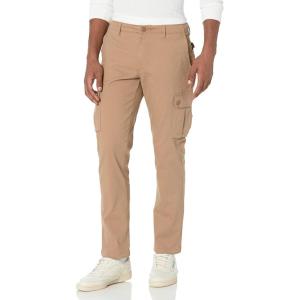 imageAmazon Essentials Mens SlimFit Stretch Cargo Pant Available in Big ampamp TallDark Khaki Brown