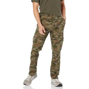 imageAmazon Essentials Mens SlimFit Stretch Cargo Pant Available in Big ampamp TallGreen Camo