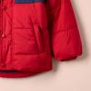 imageAmazon Essentials Babies Toddlers and Boys Heavyweight Hooded Puffer JacketNavy Red Color Block