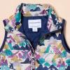 imageAmazon Essentials Boys and Toddlers Lightweight WaterResistant Packable Puffer VestEcru Purple Mountain