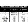imageAmazon Essentials Unisex Kids and Toddlers Cotton Low Cut Sock 14 PairsMulticolorHeather