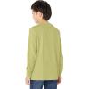 imageAmazon Essentials Unisex Kids and Toddlers LongSleeve Rib Cuff TShirt Pack of 2Light OliveOffwhite Great Outdoors