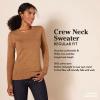 imageAmazon Essentials Womens 100 Cotton Crewneck Sweater Available in Plus SizeLilac
