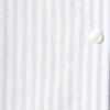 imageAmazon Essentials Womens ClassicFit LongSleeve ButtonDown Poplin ShirtFrench Blue White Stripe