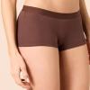 imageAmazon Essentials Womens Cotton Boyshort Underwear Available in Plus Size Pack of 5BlushBrownBurgundyPink