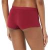 imageAmazon Essentials Womens Cotton Boyshort Underwear Available in Plus Size Pack of 5BlushBrownBurgundyPink
