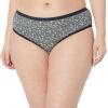 imageAmazon Essentials Womens Cotton Hipster Underwear Available in Plus Size Pack of 6MulticolorDitsy FloralDots