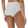 imageAmazon Essentials Womens Cotton Midi Brief Underwear Available in Plus Size Pack of 6BlackGreyWhite Dots