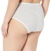 imageAmazon Essentials Womens Cotton Midi Brief Underwear Available in Plus Size Pack of 6BlackGreyWhite Dots