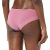 imageAmazon Essentials Womens Cotton and Lace Hipster Underwear Pack of 4Bright WhiteMauvePale Pink