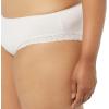 imageAmazon Essentials Womens Cotton and Lace Hipster Underwear Pack of 4Bright WhiteMauvePale Pink