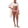 imageAmazon Essentials Womens Cotton and Lace Hipster Underwear Pack of 4Bright WhiteMauvePale Pink